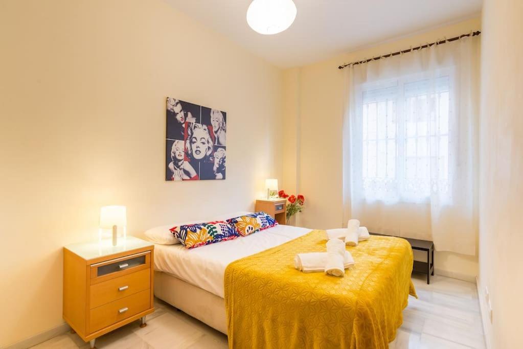 Bright, Quiet And Nice Ground Floor In The Center Málaga Extérieur photo